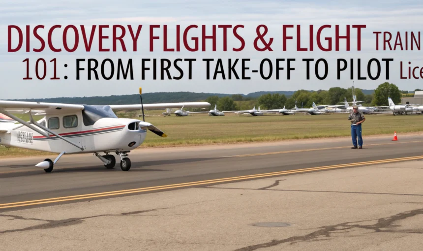 Discovery Flights & Flight Training 101: From First Take-Off to Pilot License