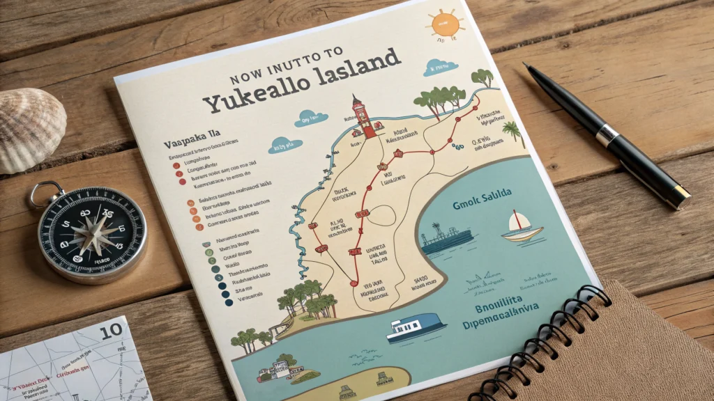 how to visit yukevalo island