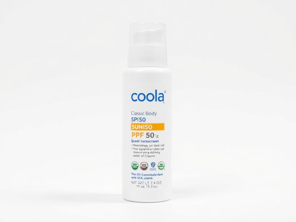 Coola Classic Body Sunscreen SPF 50 travel size bottle Coola Classic Body Sunscreen SPF 50 travel size bottle