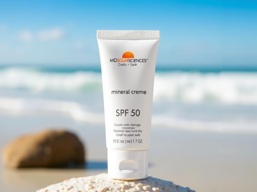 MDSolarSciences Mineral Creme SPF 50 travel size tube MDSolarSciences Mineral Creme SPF 50 travel size tube