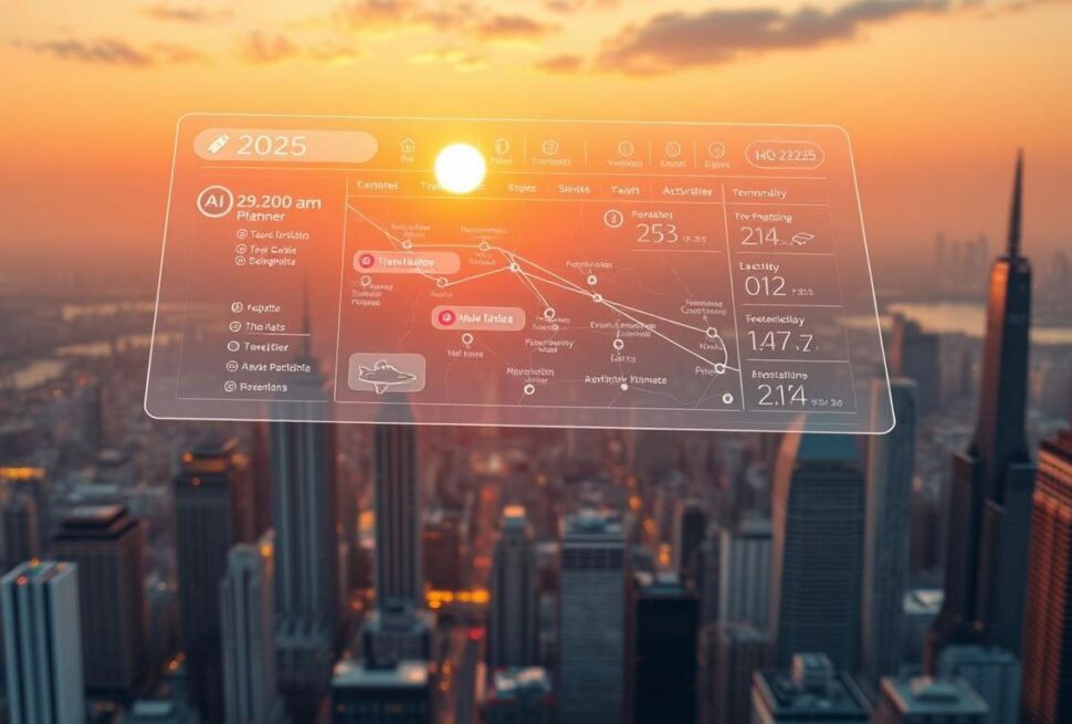 AI-powered itinerary planners travel 2025