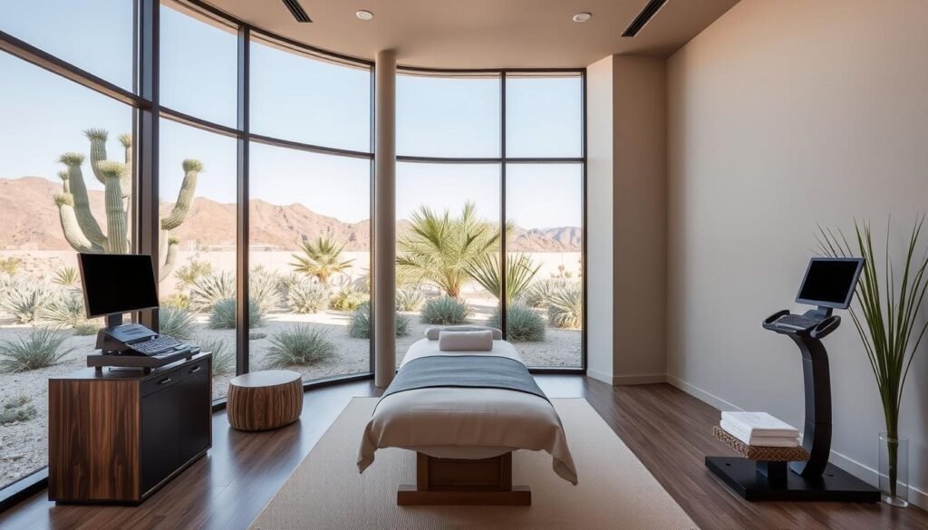 Sensei Porcupine Creek spa treatment room in Rancho Mirage Sensei Porcupine Creek spa treatment room in Rancho Mirage
