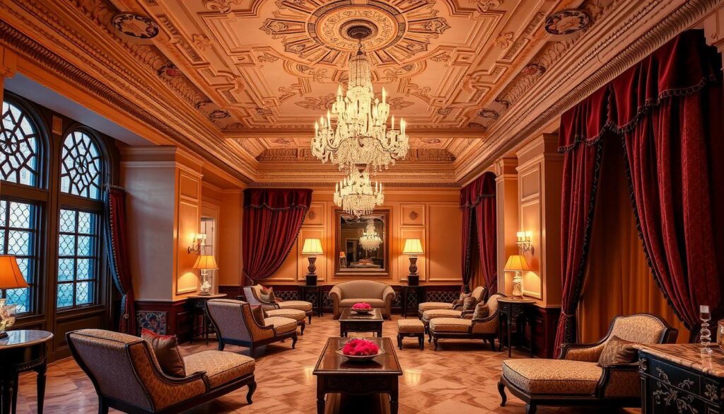 The Pfister Hotel spa relaxation room in Milwaukee The Pfister Hotel spa relaxation room in Milwaukee