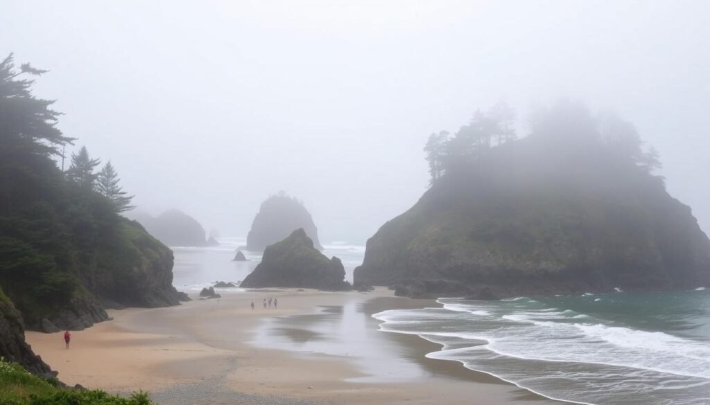 Trinidad State Beach with its dramatic coastline - one of northern California's hidden beach towns USA Trinidad State Beach with its dramatic coastline - one of northern California's hidden beach towns USA