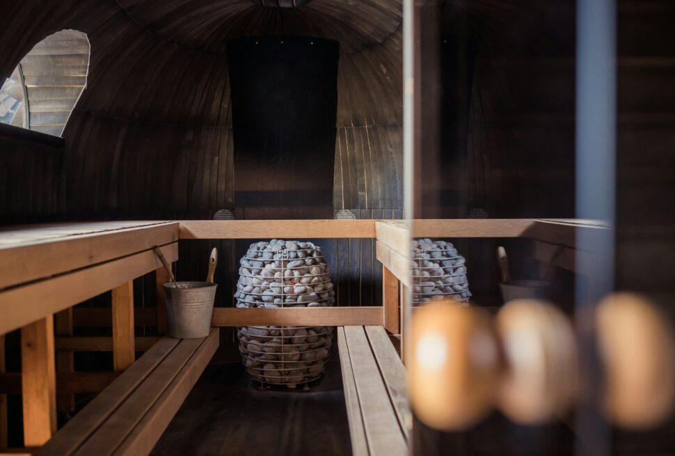 brown wooden egg rack on brown wooden table