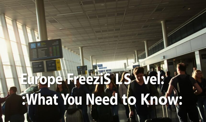 Europe Freezes US Travel: What You Need to Know
