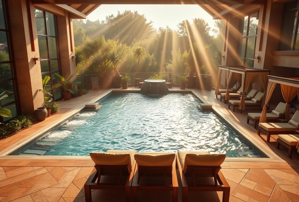 hydrotherapy circuit spas USA travel 2025