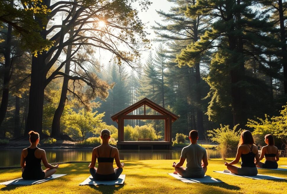 silent retreats for mental wellness USA 2025