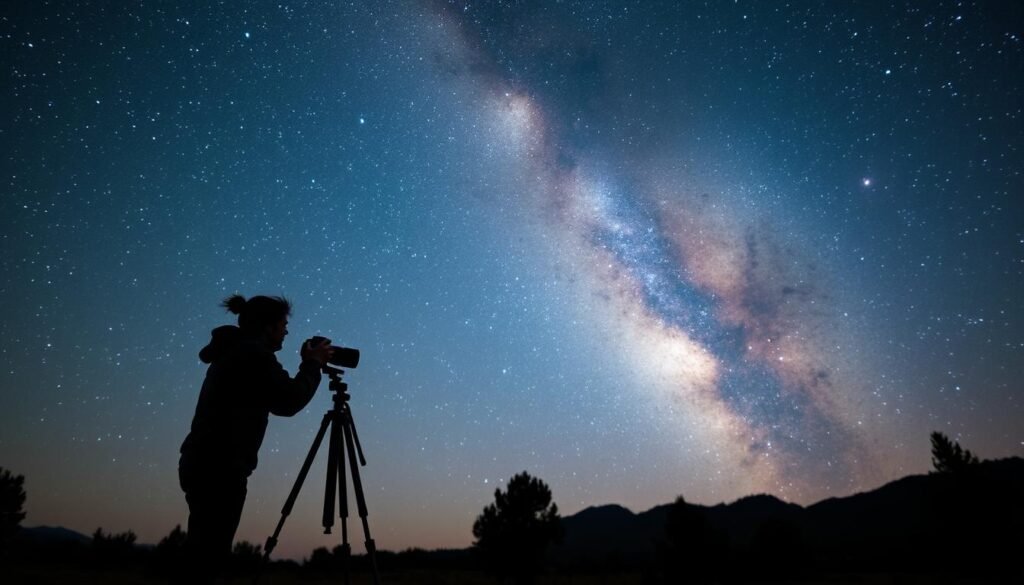 Milky Way photography at a dark sky park USA Milky Way photography at a dark sky park USA