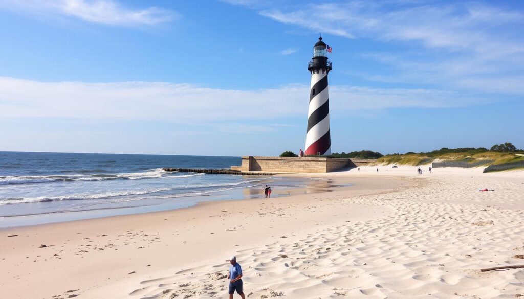 Tybee Island's lighthouse and beach, featured among the best USA islands Tybee Island's lighthouse and beach, featured among the best USA islands